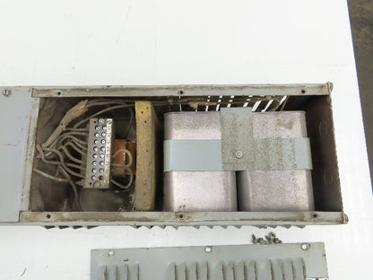 GE 9T91Y7193 Voltage Stabilizing Transformer 30kva In 120/208/240V Out 240/120V