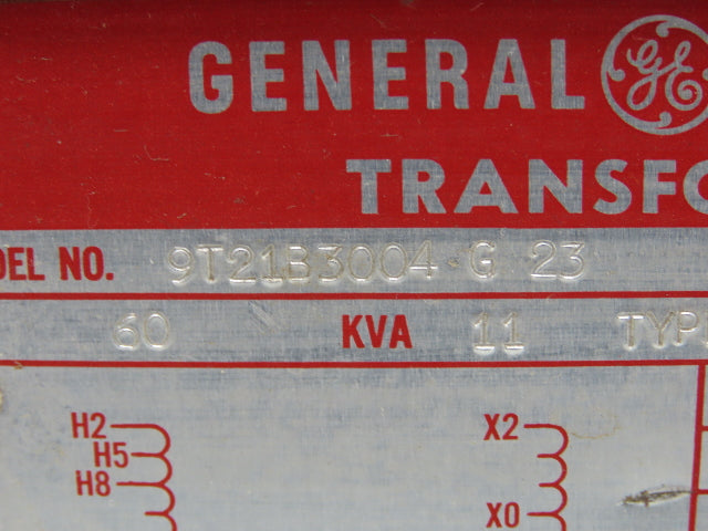 GE 9T21B3004 Stepdown Power Transformer 11kva 3Ph HV 480V LV 230