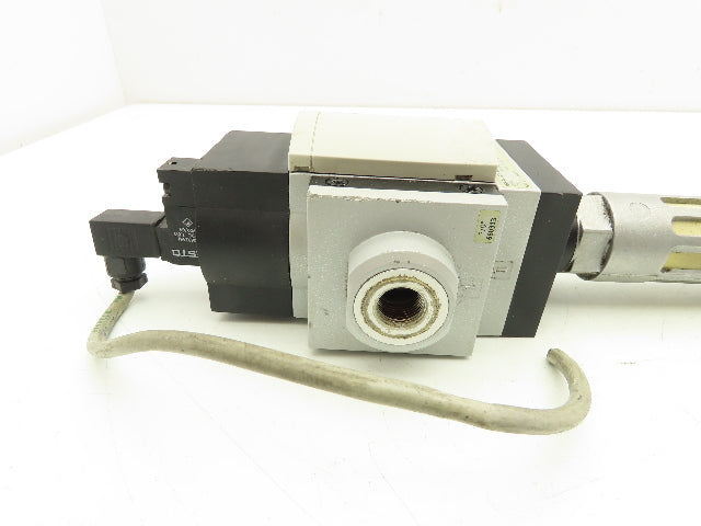 Festo MS6-SV-AGC-10V24-S Soft Start/Quick Exhaust Valve G3/8" 24VDC 145 PSI