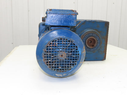 Sew Eurodrive FAF70DT100LS4 Gearmotor 3Hp 220V 3PH 69:1 25 RPM Parallel Shaft