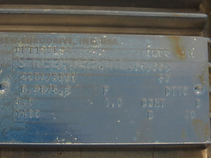 Sew Eurodrive FAF70DT100LS4 Gearmotor 3Hp 220V 3PH 69:1 25 RPM Parallel Shaft