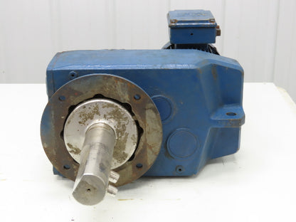 Sew Eurodrive FAF70DT100LS4 Gearmotor 3Hp 220V 3PH 69:1 25 RPM Parallel Shaft