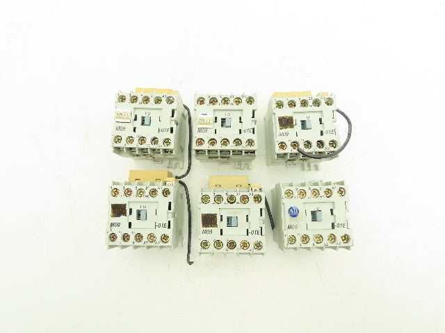 Allen Bradley 100-MO9NZ Motor Starter Contactor Block 20Amp 600V 3 Pole Lot of 6