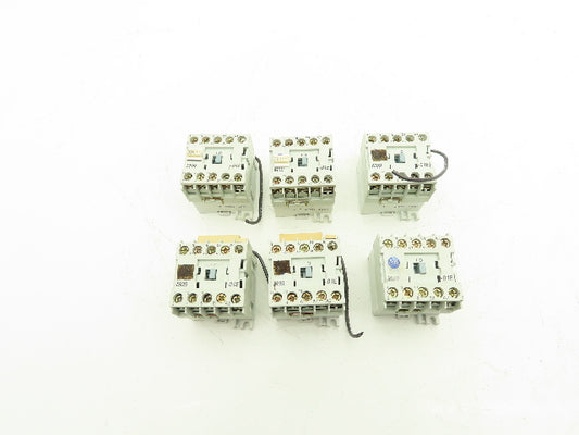 Allen Bradley 100-MO9NZ Motor Starter Contactor Block 20Amp 600V 3 Pole Lot of 6
