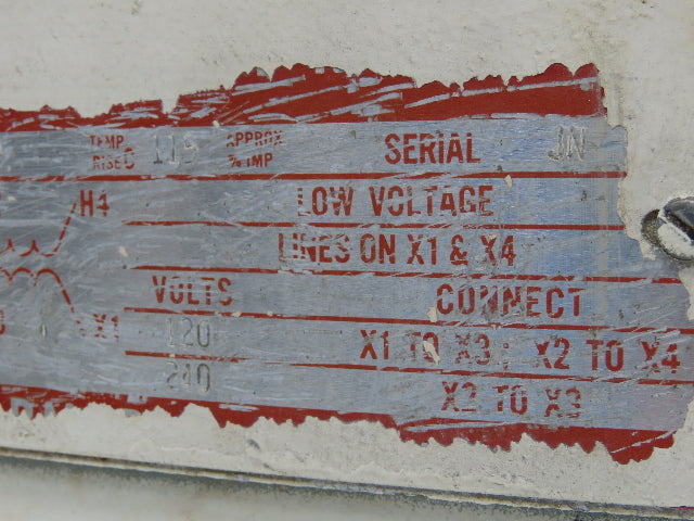 GE 9T21B1006G2 Stepdown Power Transformer 10kva 1Ph HV 240/480 LV 120/240