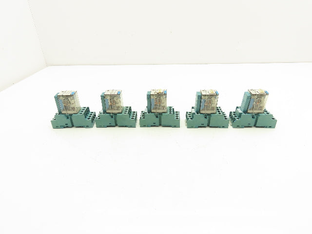 Finder 55.34.9.024.0094 24V Relay Base Diode Lot of 5