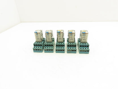 Finder 55.34.9.024.0094 24V Relay Base Diode Lot of 5