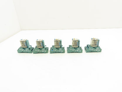 Finder 55.34.9.024.0094 24V Relay Base Diode Lot of 5