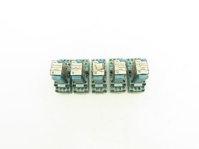 Finder 55.34.9.024.0094 24V Relay Base Diode Lot of 5