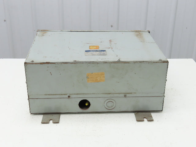 Sorgel 15T75F Stepdown Power Transformer 15 kVA 3Ph HV 480V LV 240V Delta