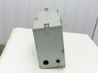 Square D 15T75F Stepdown Power Transformer 15 kVA 3Ph HV 480V LV 240V Delta