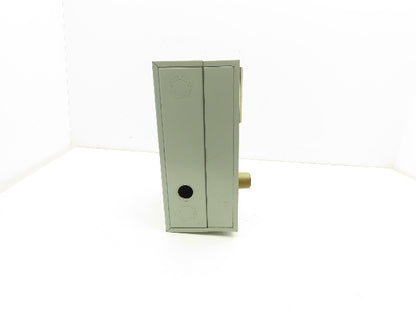 GE CR306A1 Magnetic Motor Starter 600V NEMA 00 Enclosure 3 Pole 9 Amp 120V Coil
