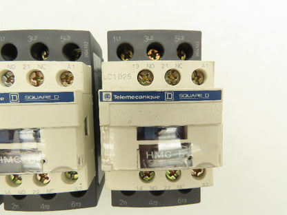 Schneider Telemecanique LC1D25 Starter Contactor 40A 600VAC Lot of 3