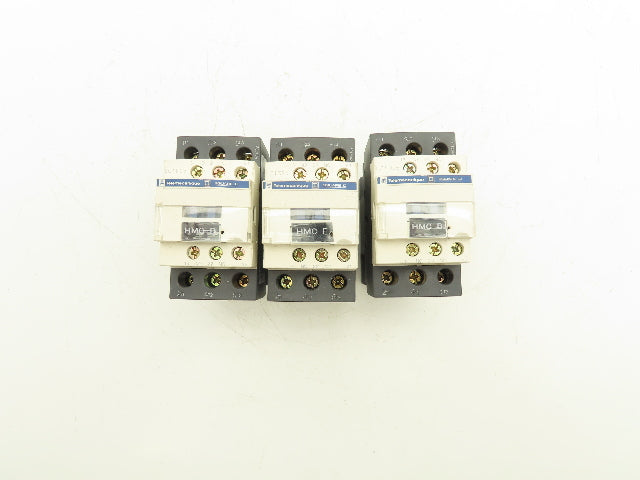Schneider Telemecanique LC1D25 Starter Contactor 40A 600VAC Lot of 3