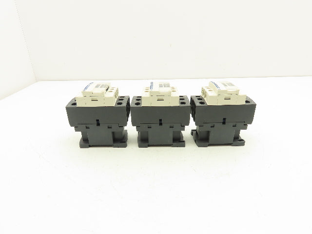 Schneider Telemecanique LC1D25 Starter Contactor 40A 600VAC Lot of 3