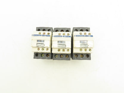 Schneider Telemecanique LC1D25 Starter Contactor 40A 600VAC Lot of 3