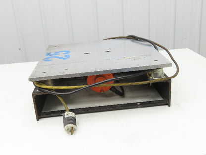 SCR-200 Flat Deck Paper Jogger Shaker Table 18x18" 0-4000 RPM 115V 2500 VPM