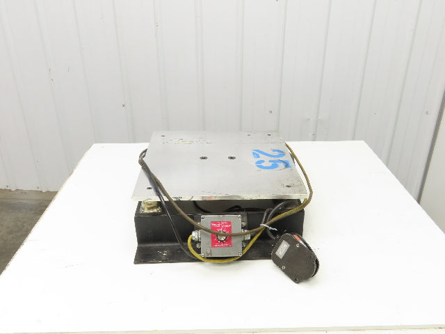 SCR-200 Flat Deck Paper Jogger Shaker Table 18x18" 0-4000 RPM 115V 2500 VPM