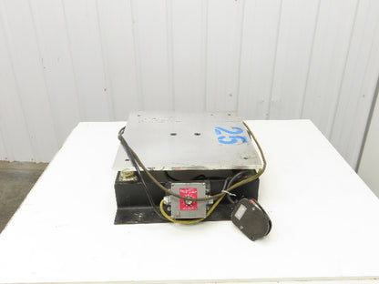 SCR-200 Flat Deck Paper Jogger Shaker Table 18x18" 0-4000 RPM 115V 2500 VPM