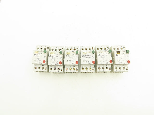 Allen Bradley 140-MN-0160 Manual Motor Starter Breaker 1.6A Variable Lot of 6