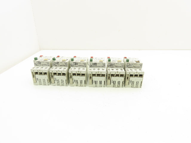 Allen Bradley 140-MN-0160 Manual Motor Starter Breaker 1.6A Variable Lot of 6