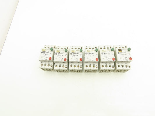 Allen Bradley 140-MN-0160 Manual Motor Starter Breaker 1.6A Variable Lot of 6