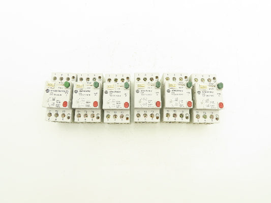 Allen Bradley 140-MN-0063 Manual Motor Starter Breaker 0.63A Variable Lot of 6