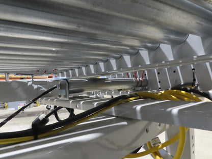 ConveyX 52"x 10' MDR Motorized Roller Conveyor 48"BF 115V Skew Bed Rollers