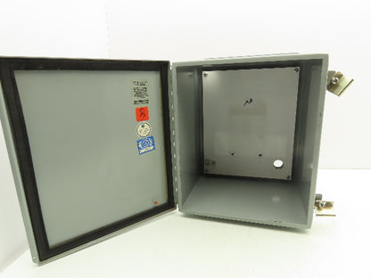 Wiegmann B121008CH Electrical Enclosure JIC Control Panel 12x10x8" Wall Mount