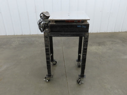 SCR-200 Flat Deck Paper Jogger Shaker Table 18x18" 0-4000 RPM 115V 2500 VPM