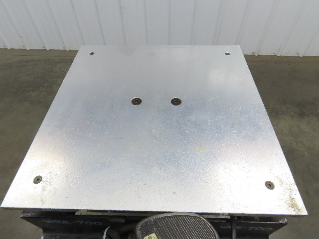 SCR-200 Flat Deck Paper Jogger Shaker Table 18x18" 0-4000 RPM 115V 2500 VPM