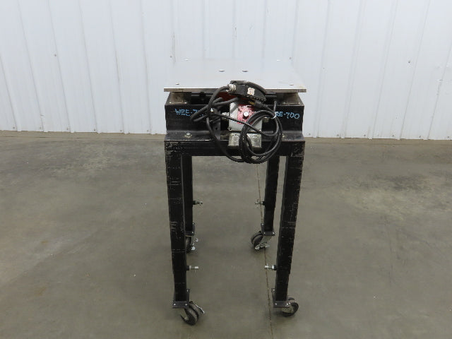 SCR-200 Flat Deck Paper Jogger Shaker Table 18x18" 0-4000 RPM 115V 2500 VPM