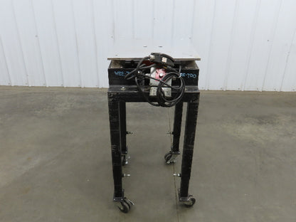 SCR-200 Flat Deck Paper Jogger Shaker Table 18x18" 0-4000 RPM 115V 2500 VPM