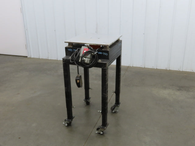 SCR-200 Flat Deck Paper Jogger Shaker Table 18x18" 0-4000 RPM 115V 2500 VPM