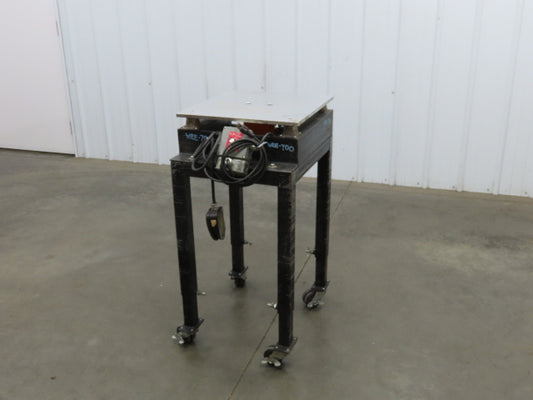 SCR-200 Flat Deck Paper Jogger Shaker Table 18x18" 0-4000 RPM 115V 2500 VPM