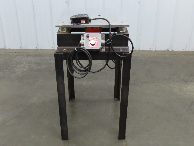 SCR-200 Flat Deck Paper Jogger Shaker Table 18x18" 0-4000 RPM 115V 2500 VPM