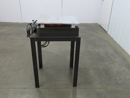 SCR-200 Flat Deck Paper Jogger Shaker Table 18x18" 0-4000 RPM 115V 2500 VPM