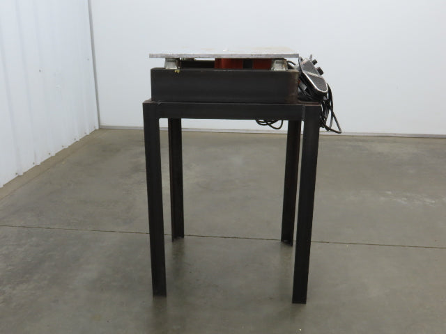 SCR-200 Flat Deck Paper Jogger Shaker Table 18x18" 0-4000 RPM 115V 2500 VPM