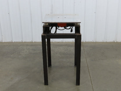 SCR-200 Flat Deck Paper Jogger Shaker Table 18x18" 0-4000 RPM 115V 2500 VPM