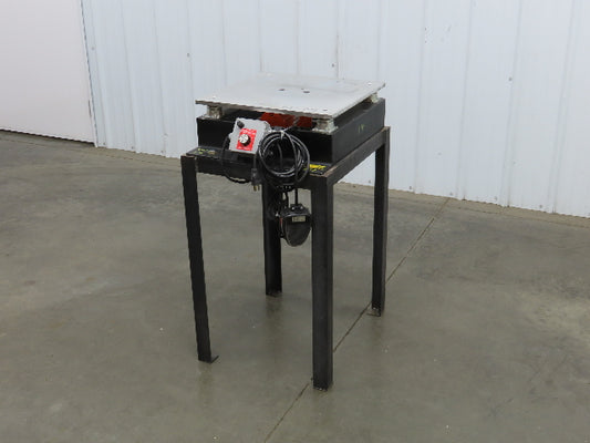 SCR-200 Flat Deck Paper Jogger Shaker Table 18x18" 0-4000 RPM 115V 2500 VPM