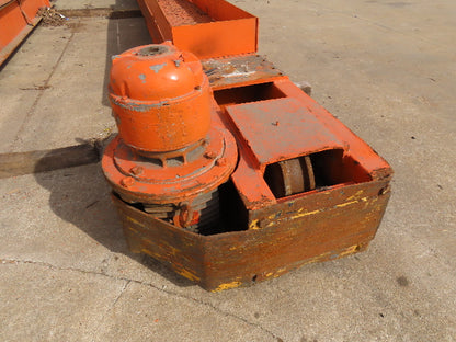 Cleveland Tramrail Motorized Gantry Crane End Truck Drive Floor Track 1.5Hp 480V