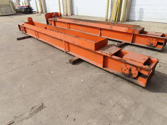 Cleveland Tramrail Motorized Gantry Crane End Truck Drive Floor Track 1.5Hp 480V