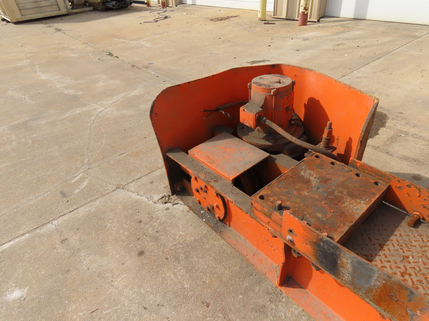 Cleveland Tramrail Motorized Gantry Crane End Truck Drive Floor Track 2Hp 480V