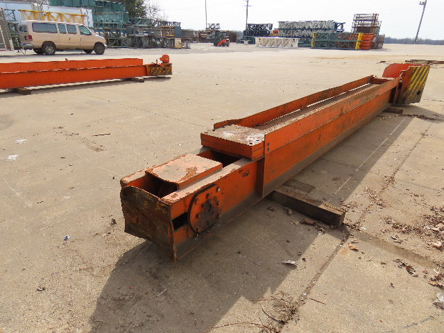 Cleveland Tramrail Motorized Gantry Crane End Truck Drive Floor Track 2Hp 480V