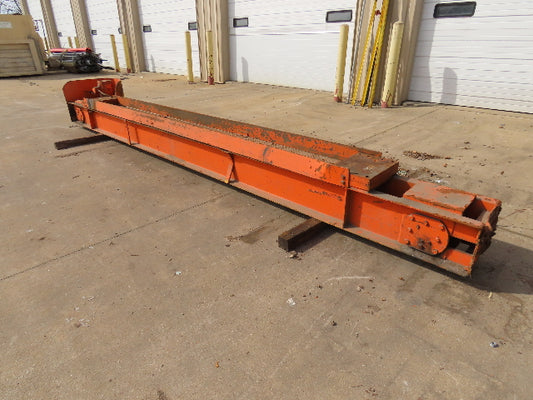 Cleveland Tramrail Motorized Gantry Crane End Truck Drive Floor Track 2Hp 480V
