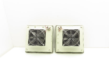 Pfannenberg PF 42500 Filter Fan 24VDC 223mm NEMA Type 12 Lot of 2