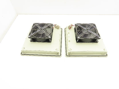 Pfannenberg PF 42500 Filter Fan 24VDC 223mm NEMA Type 12 Lot of 2
