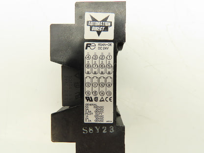 Automation Direct RS4N-DE Card Relay 24V 5A NO Lot of 4