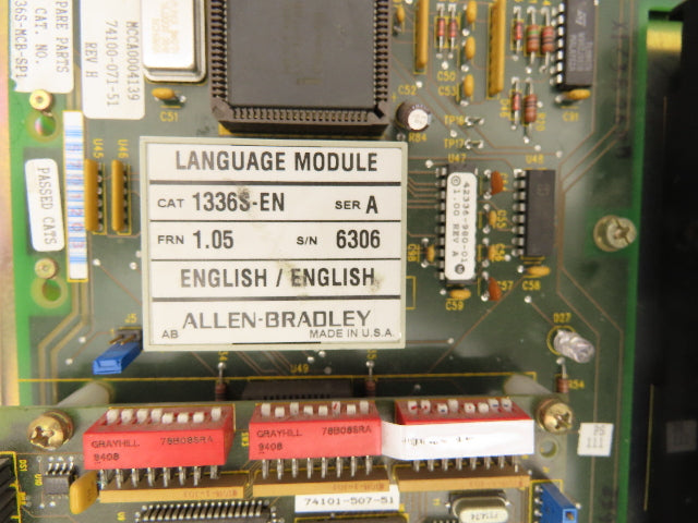 Allen Bradley 1336S-B007-AN-EN Variable Frequency AC Drive 7.5Hp 480V 3PH VFD