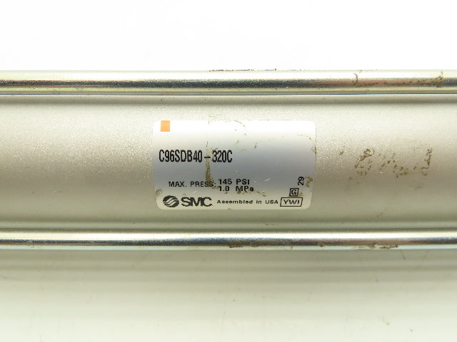 SMC C96SDB40-320C Pneumatic Cylinder Double Acting 40mm Bore 320mm Stroke